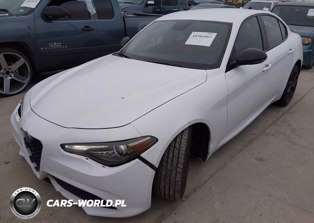 2019 Alfa Romeo Giulia Sport Rwd VIN:ZARFAMAN7K7611720 - 2