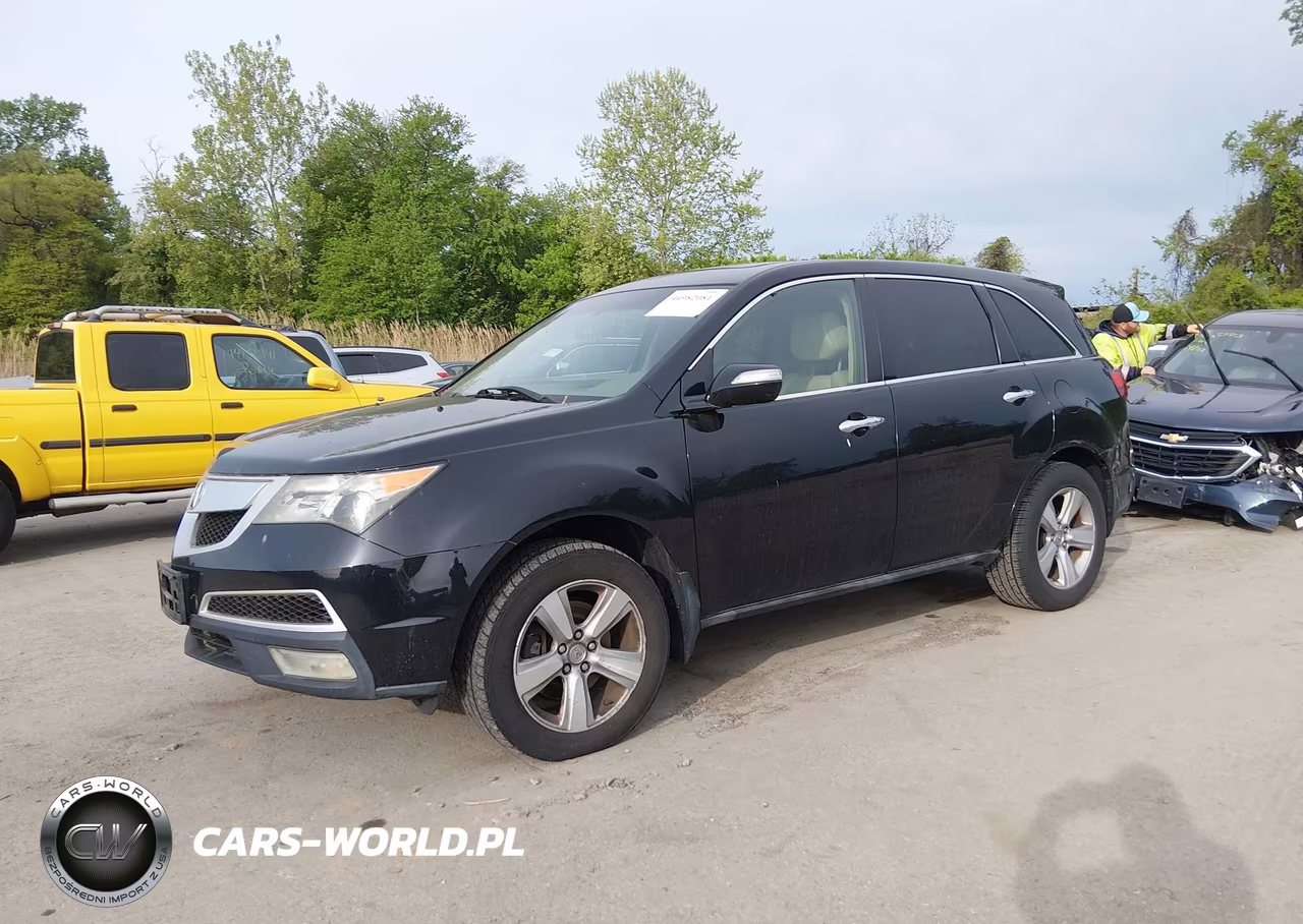 2011 Acura Mdx VIN:2HNYD2H21BH522234 - 2