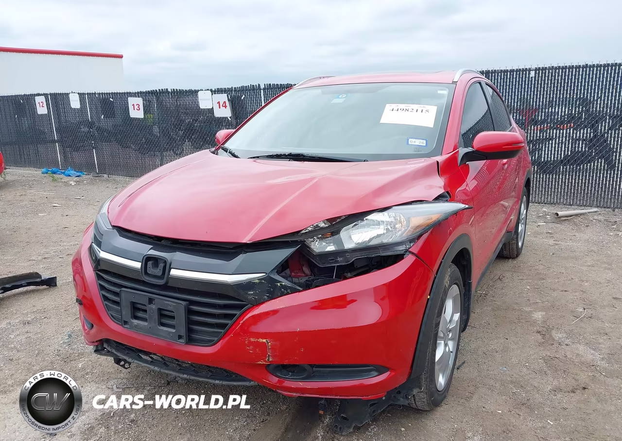 2016 Honda Hr-V Ex-L VIN:3CZRU5H7XGM728551 - 2