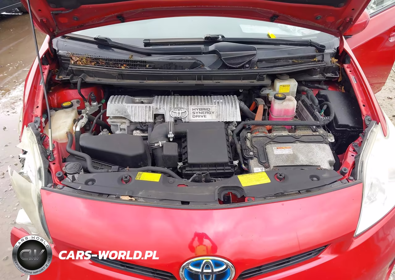2012 Toyota Prius Two VIN:JTDKN3DU4C1560420 - 10
