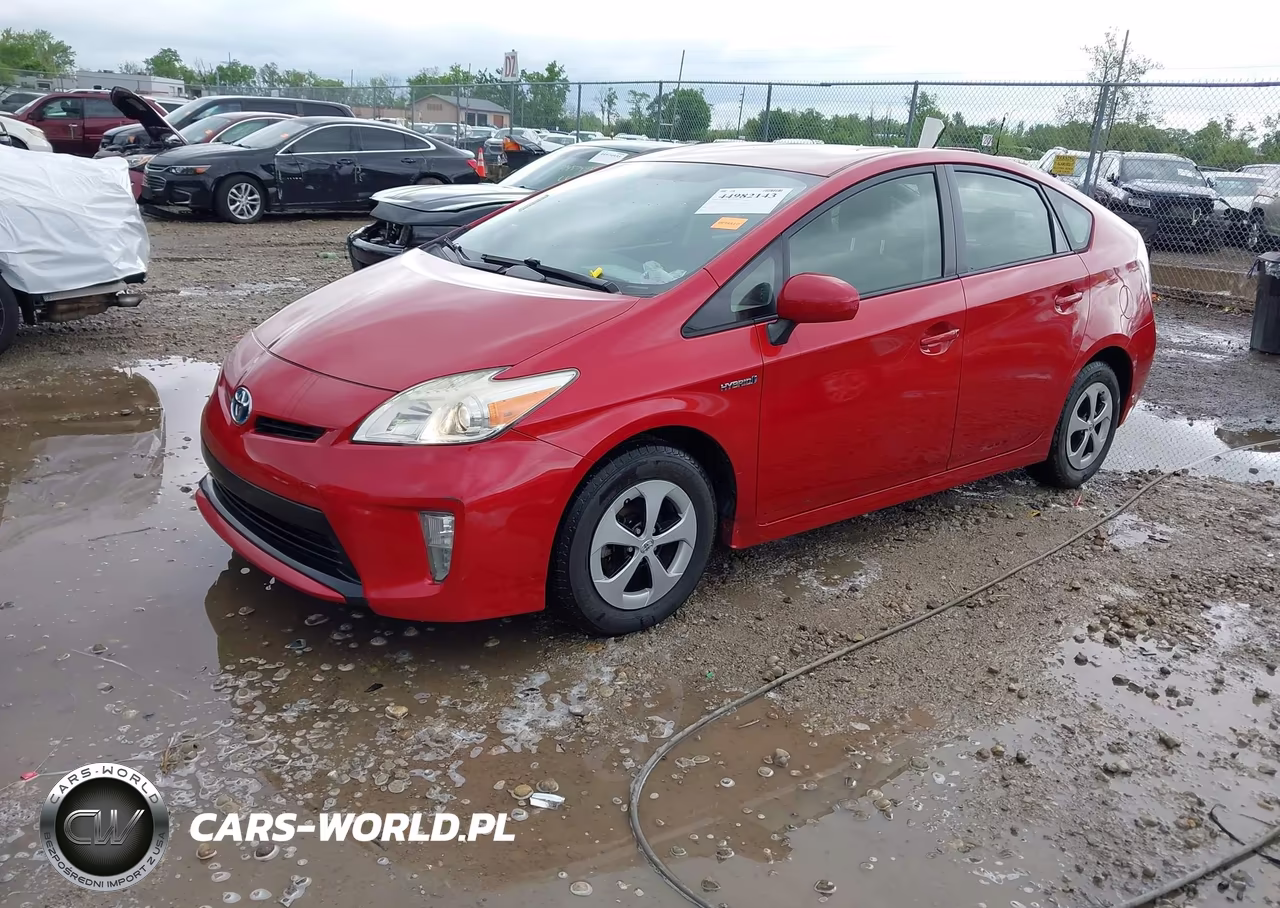 2012 Toyota Prius Two VIN:JTDKN3DU4C1560420 - 2