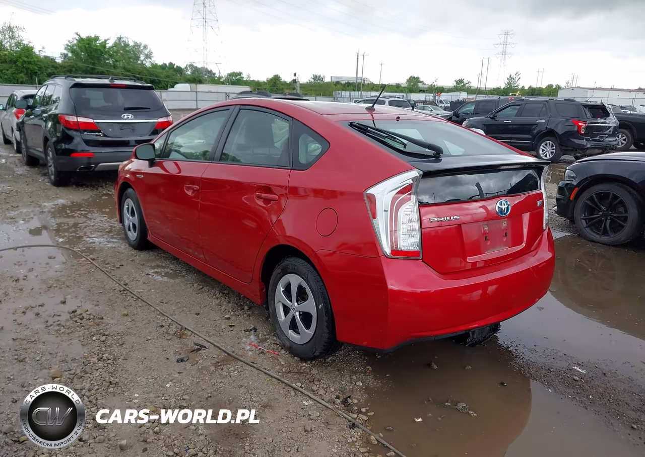 2012 Toyota Prius Two VIN:JTDKN3DU4C1560420 - 3