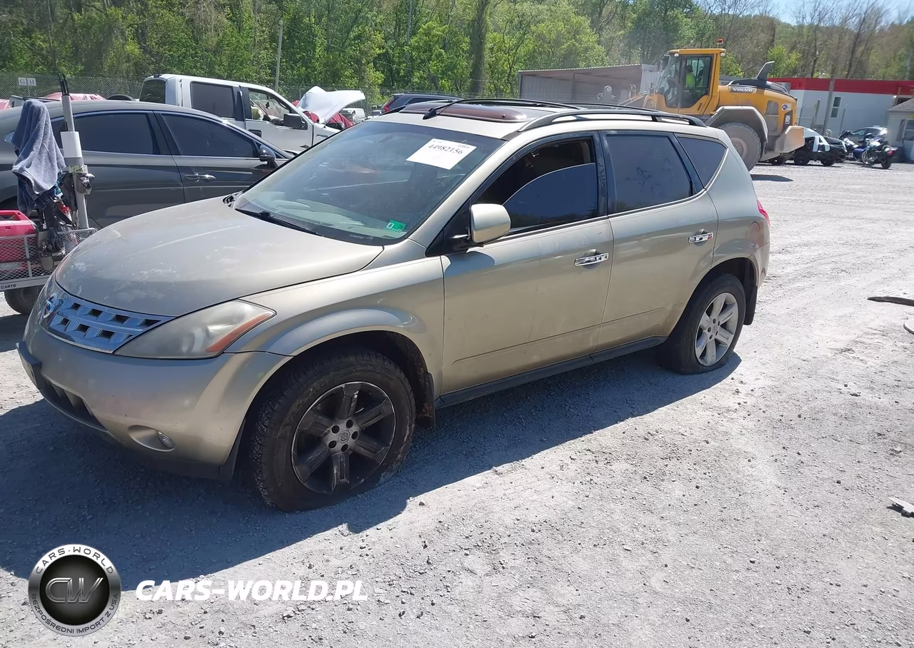 2005 Nissan Murano Se VIN:JN8AZ08W85W412663 - 2