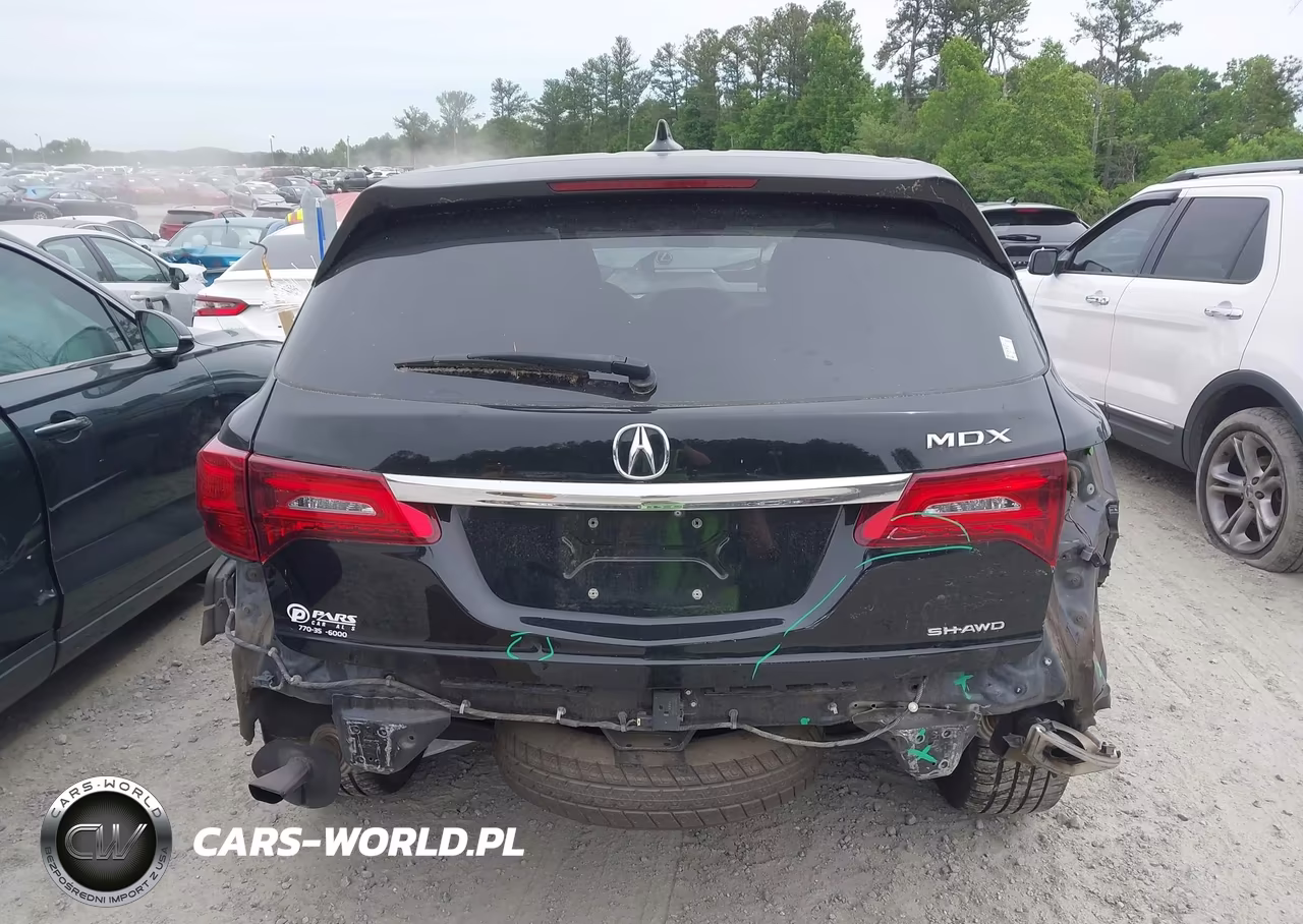 2017 Acura Mdx Technology Package VIN:5FRYD4H50HB008240 - 16
