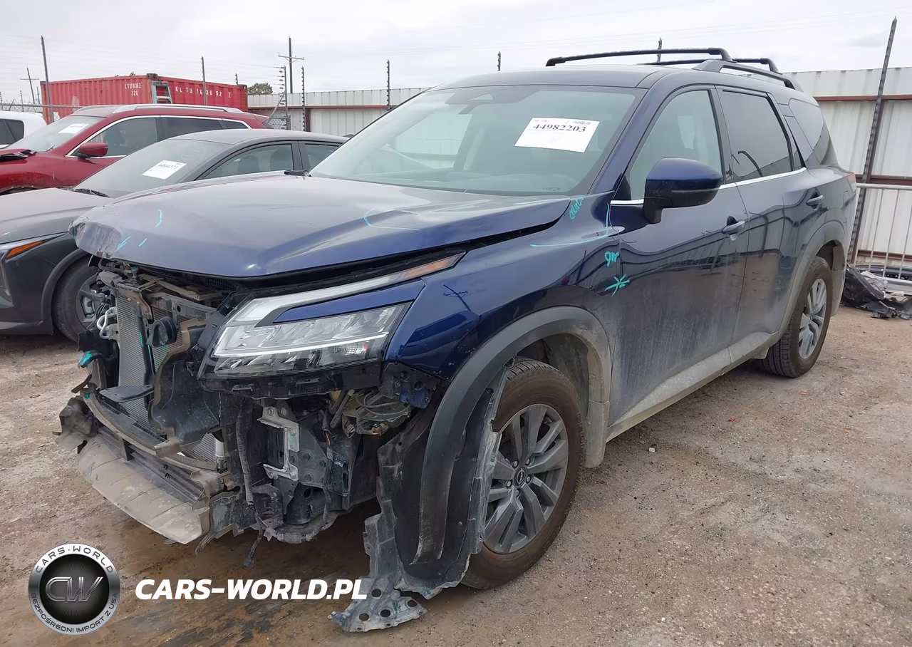 2022 Nissan Pathfinder Sv 2Wd VIN:5N1DR3BA5NC256456 - 2