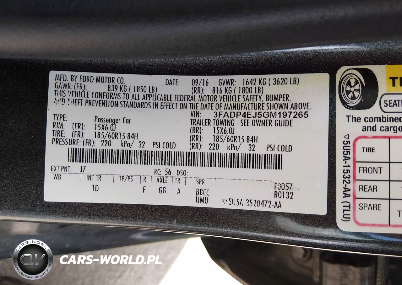 2016 Ford Fiesta Se VIN:3FADP4EJ5GM197265 - 9