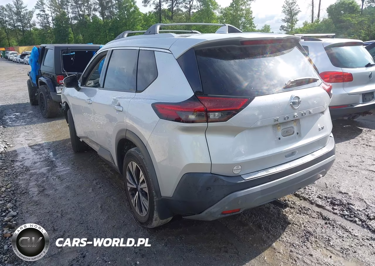 2021 Nissan Rogue Sv Fwd VIN:5N1AT3BA0MC679299 - 3