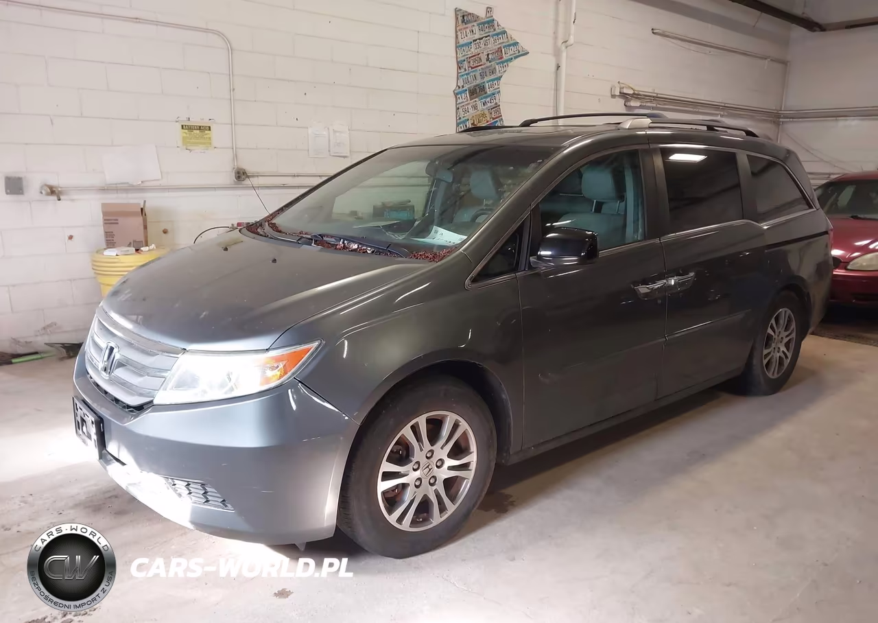 2012 Honda Odyssey Ex-L VIN:5FNRL5H6XCB006205 - 2