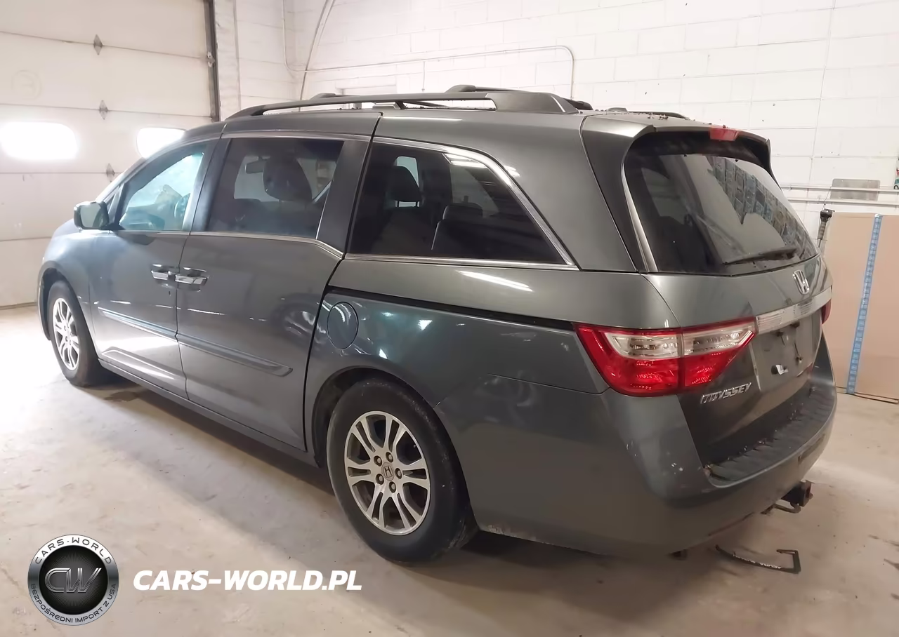 2012 Honda Odyssey Ex-L VIN:5FNRL5H6XCB006205 - 3
