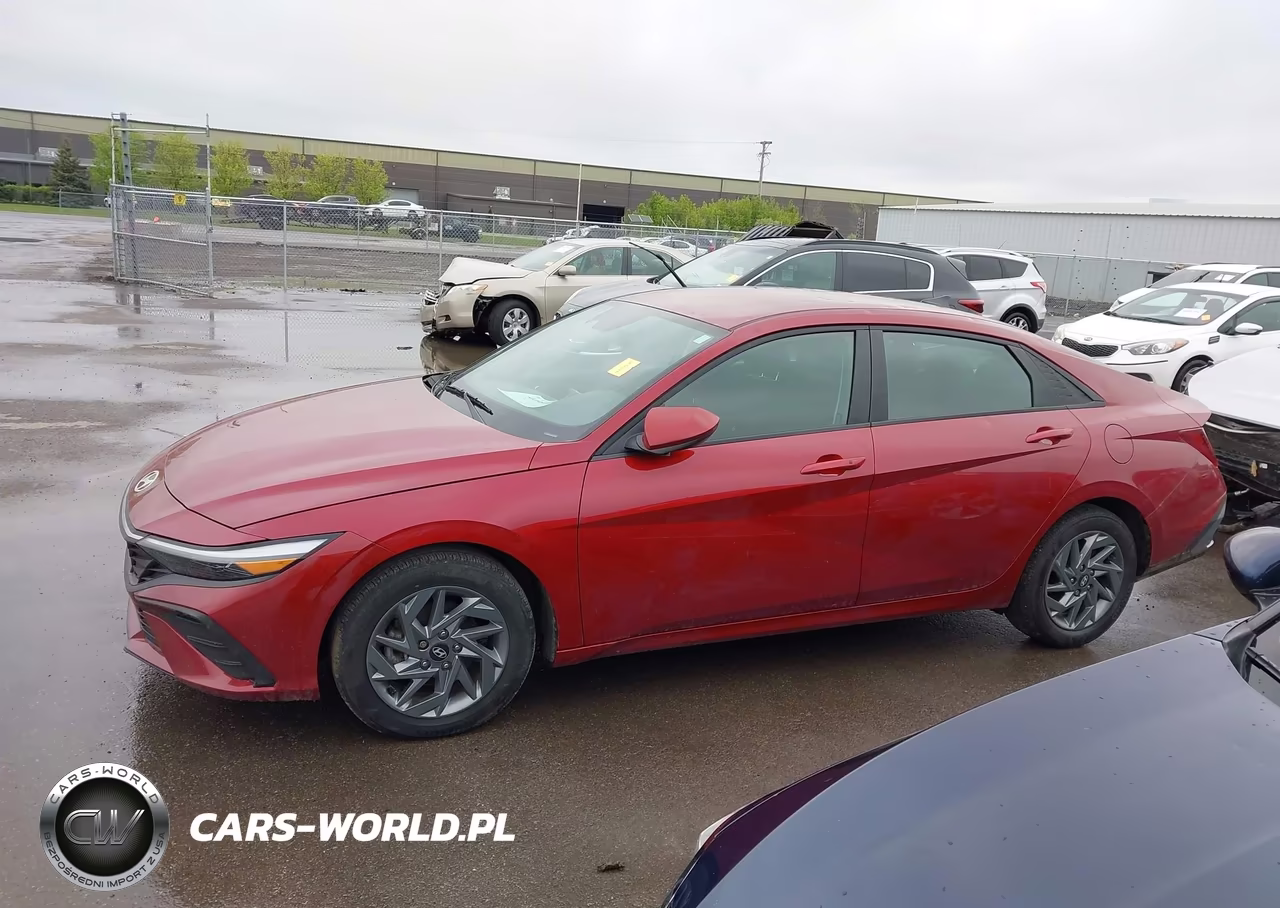 2024 Hyundai Elantra Sel VIN:KMHLM4DG2RU786711 - 14