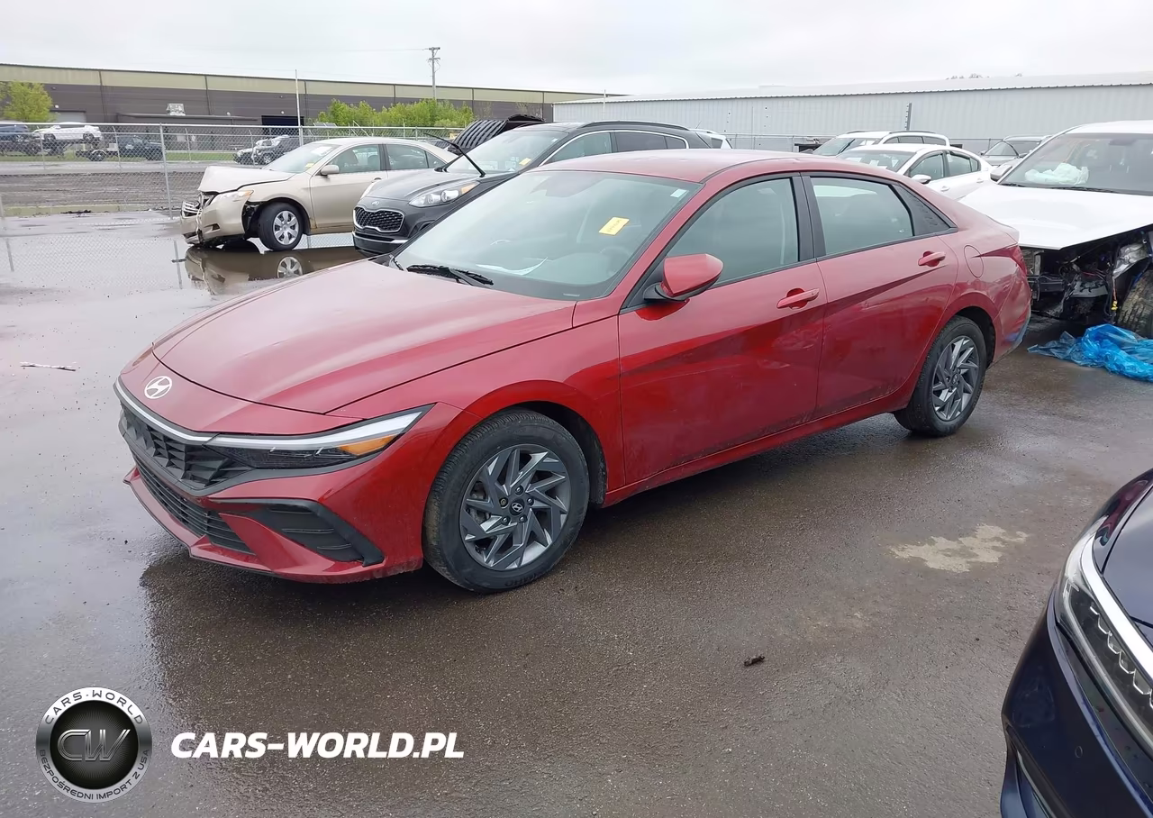 2024 Hyundai Elantra Sel VIN:KMHLM4DG2RU786711 - 2