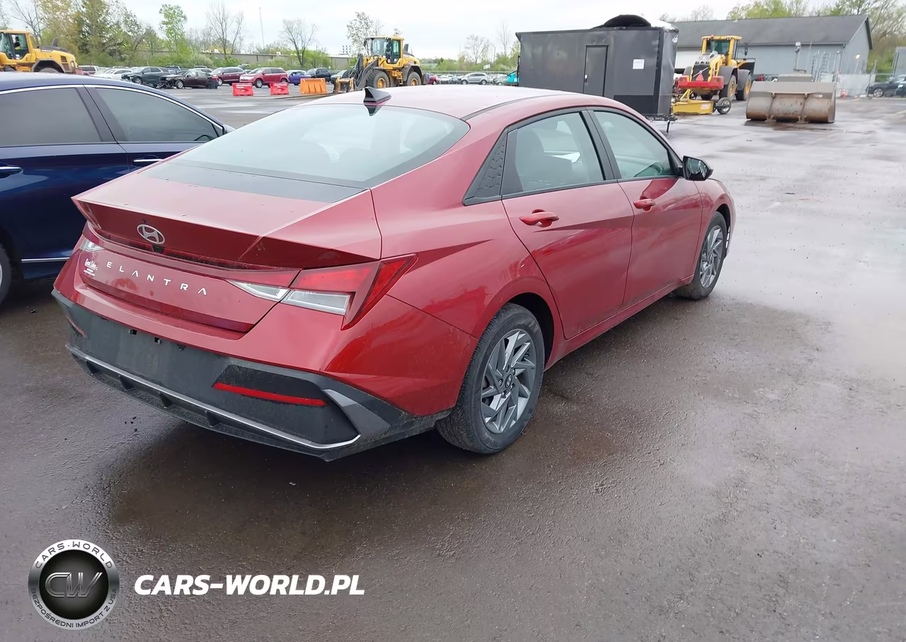 2024 Hyundai Elantra Sel VIN:KMHLM4DG2RU786711 - 4