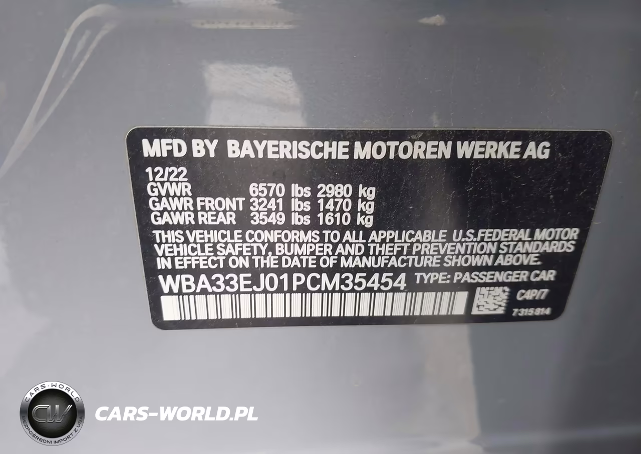 2023 BMW 760 I xDrive VIN:WBA33EJ01PCM35454 - 9