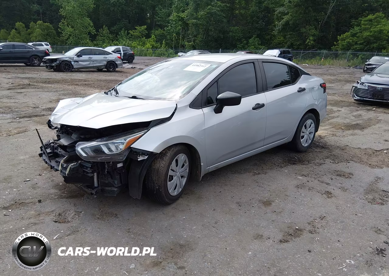 2021 Nissan Versa S Xtronic Cvt VIN:3N1CN8DV6ML810148 - 2