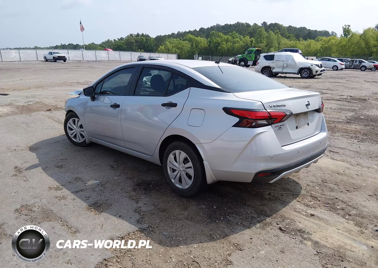 2021 Nissan Versa S Xtronic Cvt VIN:3N1CN8DV6ML810148 - 3