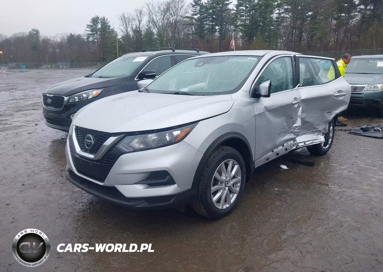 2021 Nissan Rogue Sport S Awd Xtronic Cvt VIN:JN1BJ1AWXMW440246 - 2