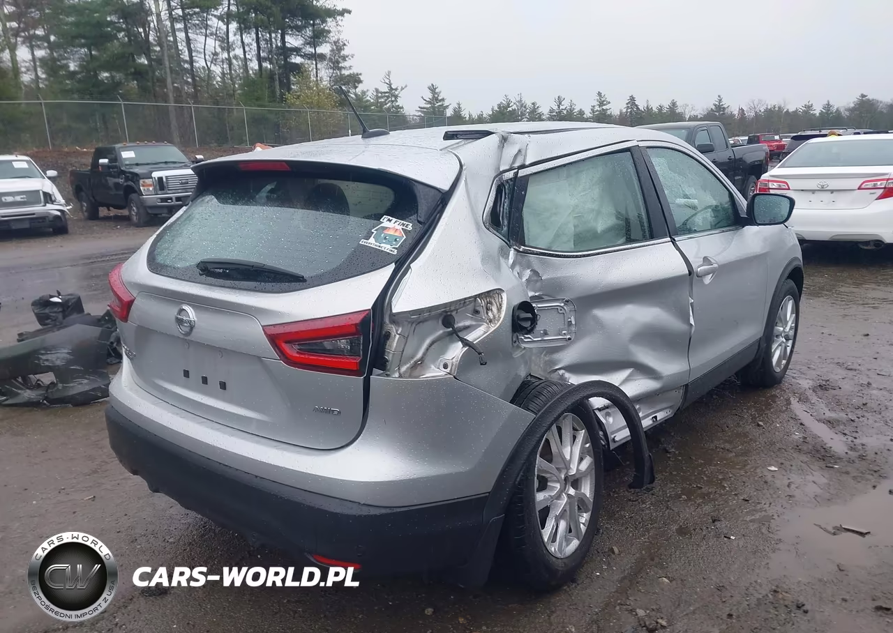 2021 Nissan Rogue Sport S Awd Xtronic Cvt VIN:JN1BJ1AWXMW440246 - 4