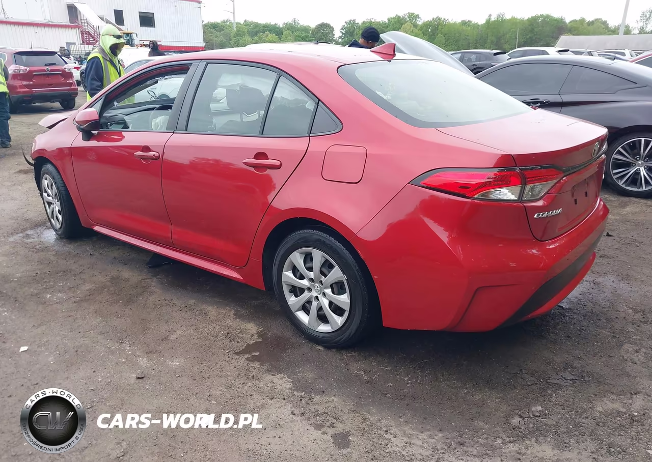 2021 Toyota Corolla Le VIN:JTDEPMAE8MJ152045 - 3
