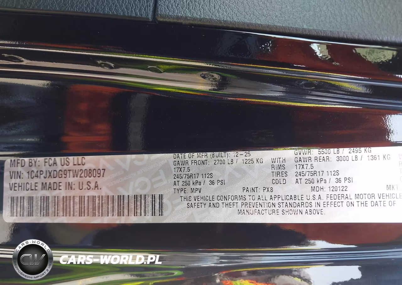 2026 Jeep Wrangler Sport S VIN:1C4PJXDG9TW208097 - 9