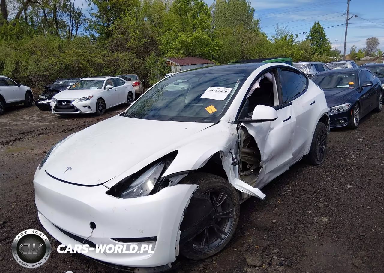 2024 Tesla Model Y Long Range Dual Motor All-Wheel Drive VIN:7SAYGDEEXRF200198 - 2