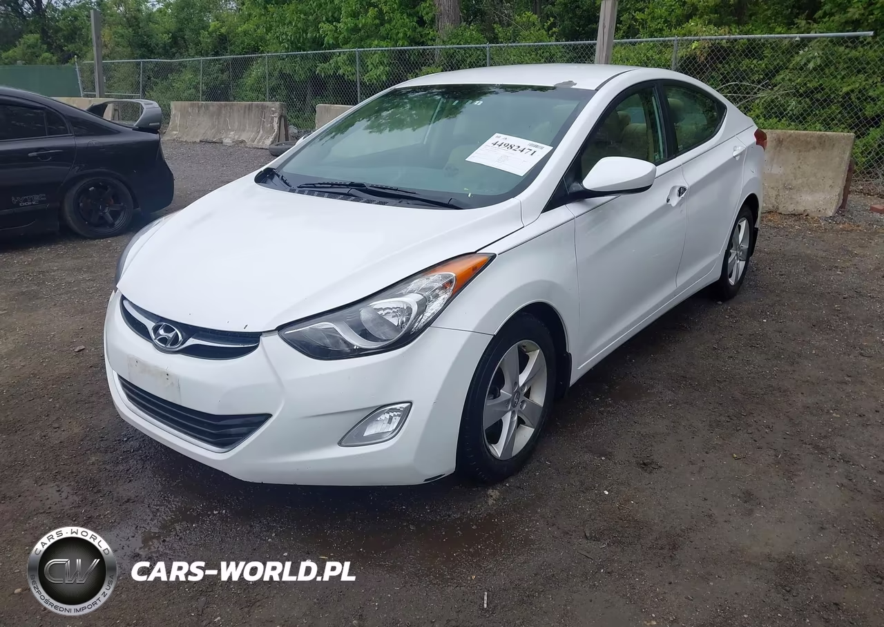 2013 Hyundai Elantra Gls VIN:5NPDH4AE7DH264451 - 2