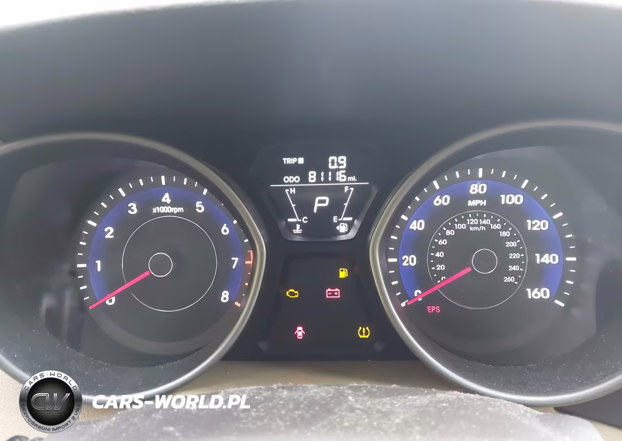 2013 Hyundai Elantra Gls VIN:5NPDH4AE7DH264451 - 7