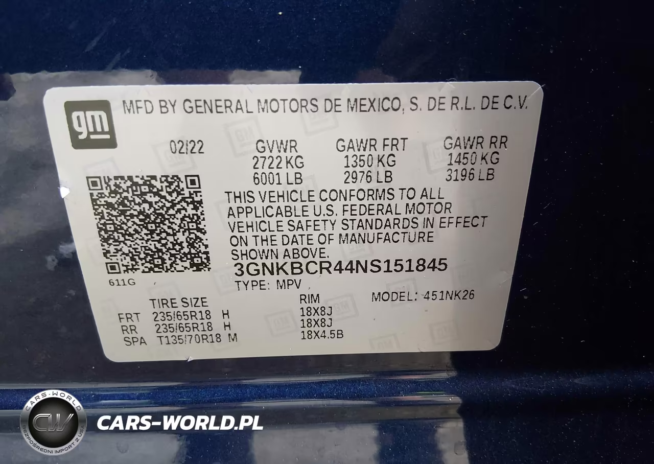 2022 Chevrolet Blazer Fwd 2Lt VIN:3GNKBCR44NS151845 - 9