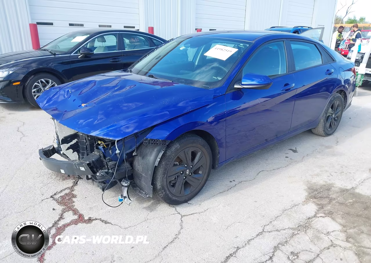 2022 Hyundai Elantra Sel VIN:KMHLM4AG4NU219642 - 2