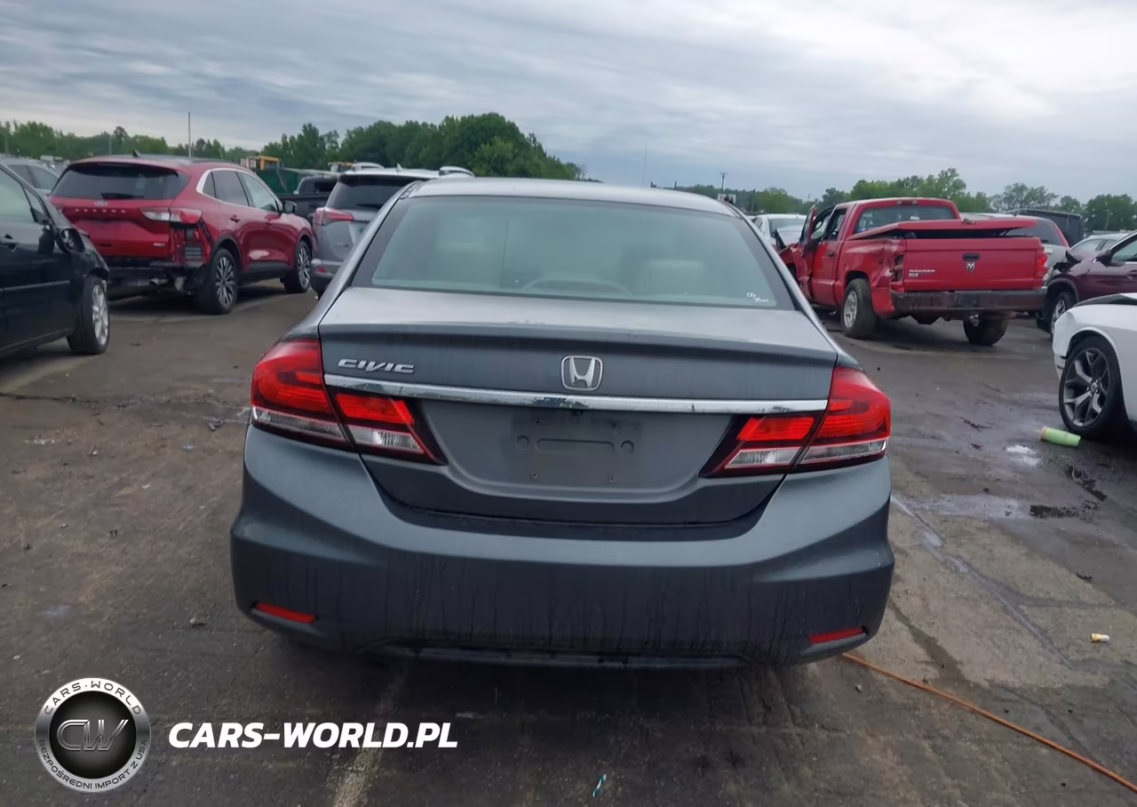 2013 Honda Civic Lx VIN:19XFB2F58DE030119 - 16