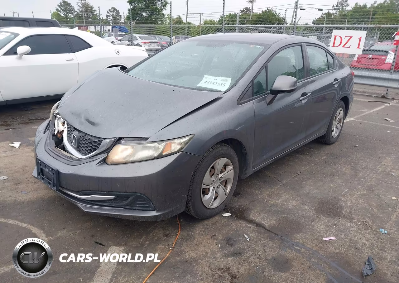 2013 Honda Civic Lx VIN:19XFB2F58DE030119 - 2