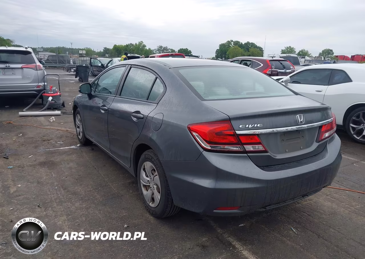 2013 Honda Civic Lx VIN:19XFB2F58DE030119 - 3
