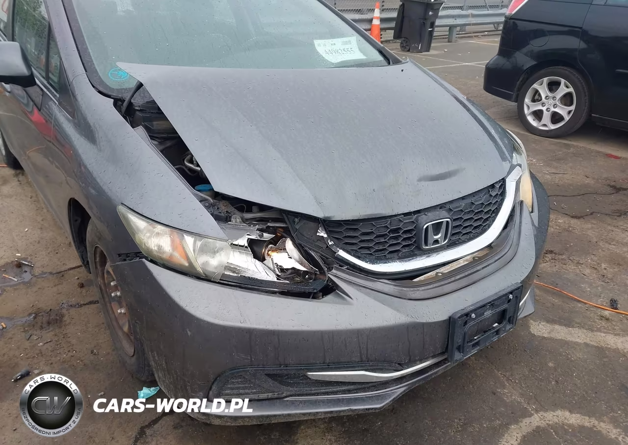 2013 Honda Civic Lx VIN:19XFB2F58DE030119 - 6