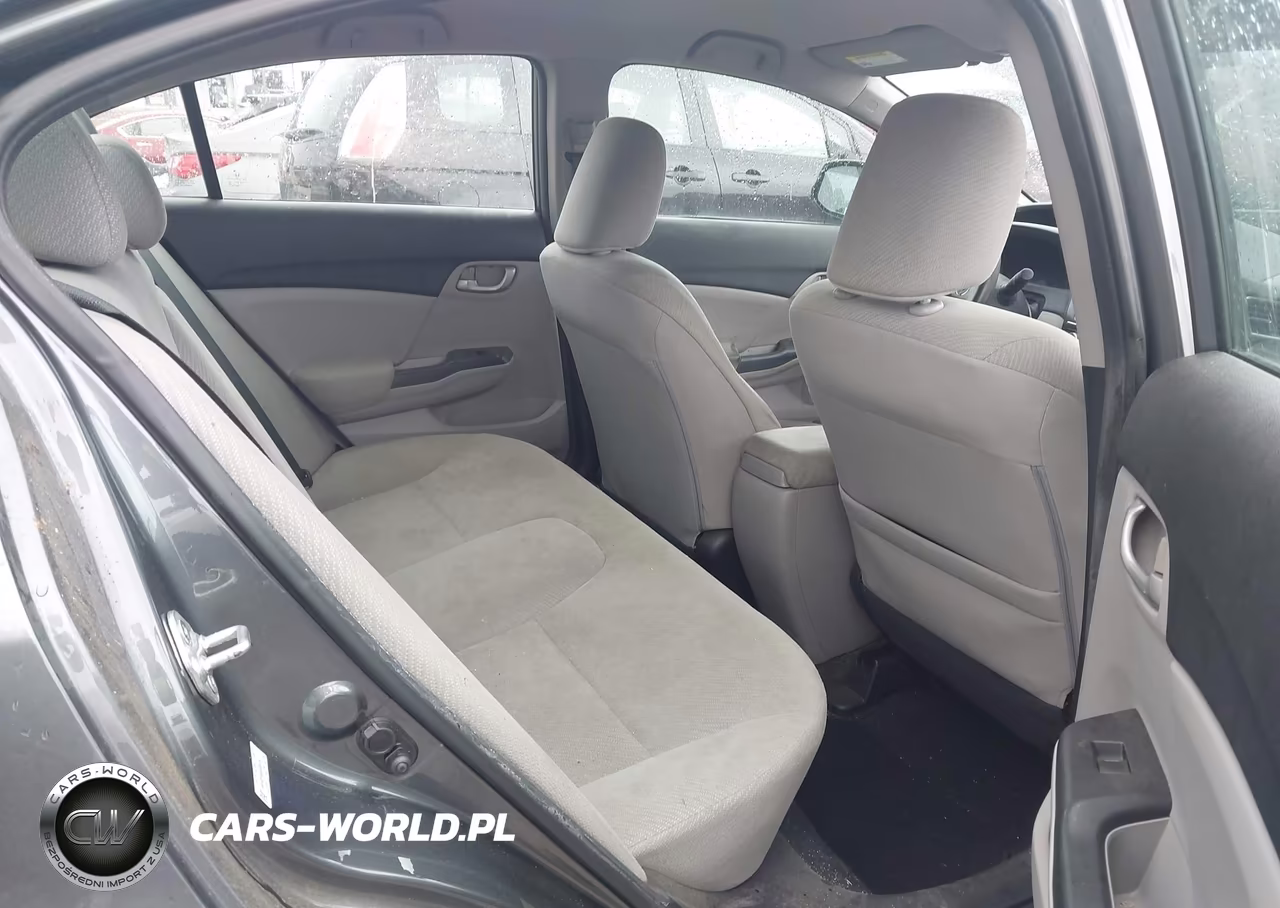 2013 Honda Civic Lx VIN:19XFB2F58DE030119 - 8