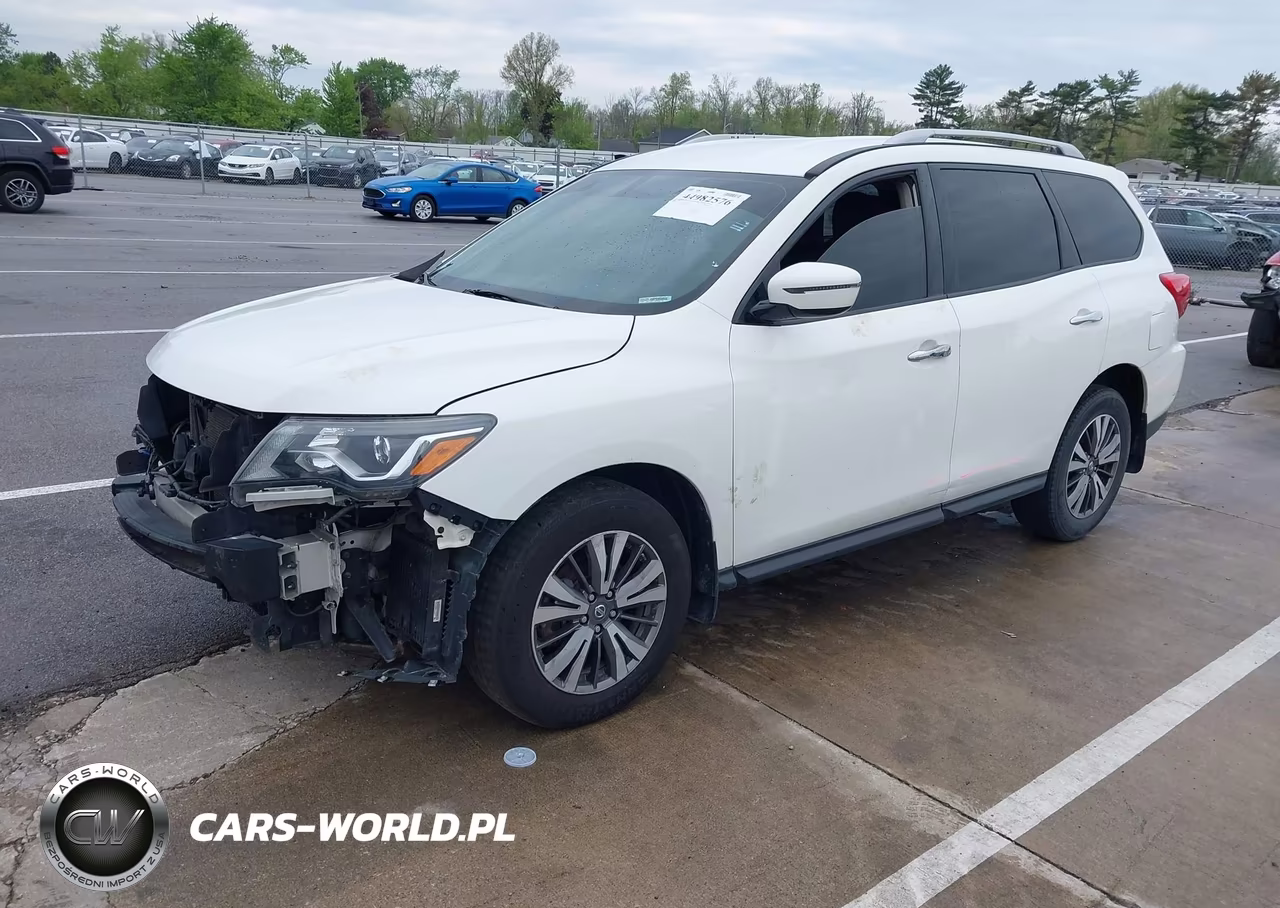 2017 Nissan Pathfinder S VIN:5N1DR2MM8HC612422 - 2