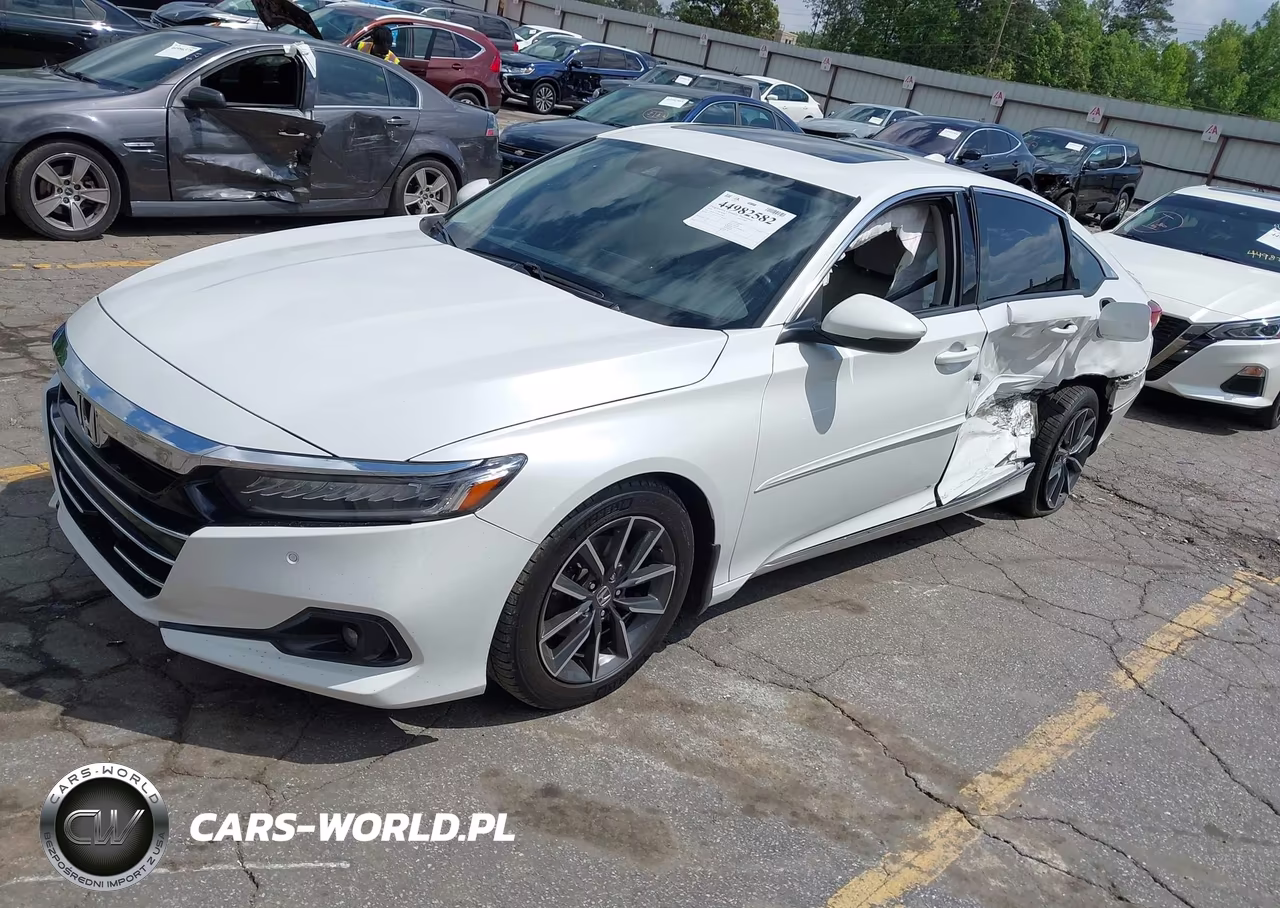 2022 Honda Accord Ex-L VIN:1HGCV1F57NA013807 - 2