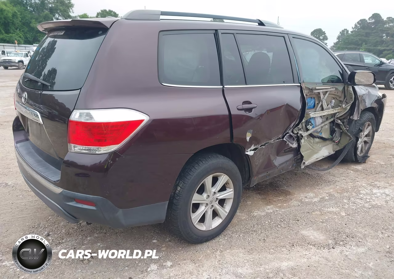 2012 Toyota Highlander Se VIN:5TDZK3EH8CS084488 - 4