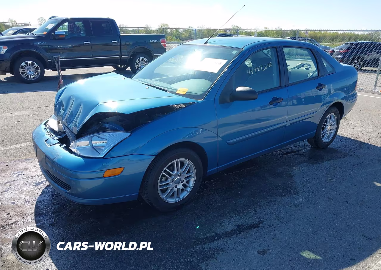 2000 Ford Focus Zts VIN:1FAHP383XYW386195 - 2