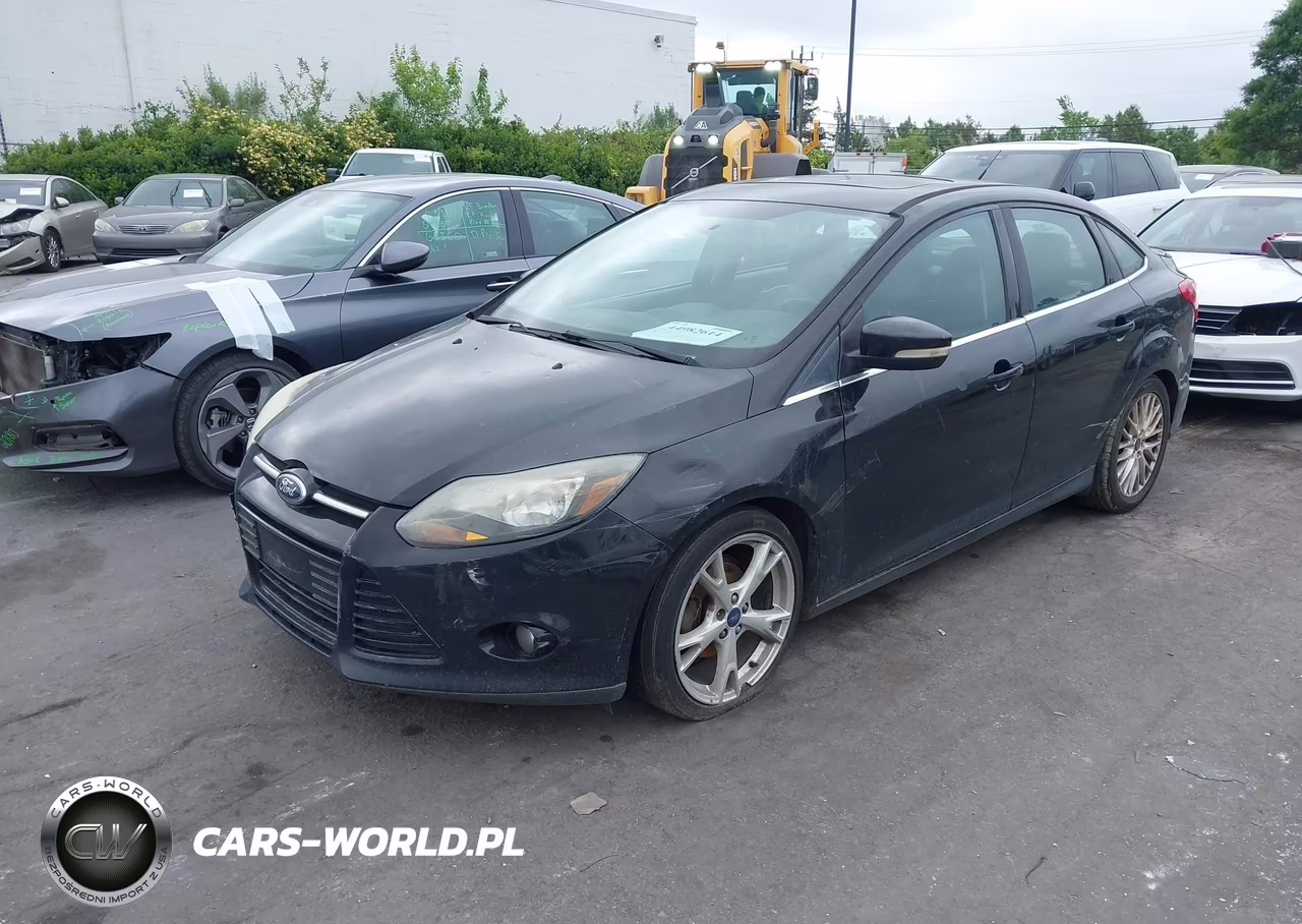 2014 Ford Focus Titanium VIN:1FADP3J25EL189867 - 2