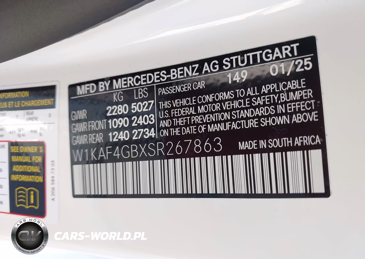 2025 Mercedes-Benz C 300 VIN:W1KAF4GBXSR267863 - 9