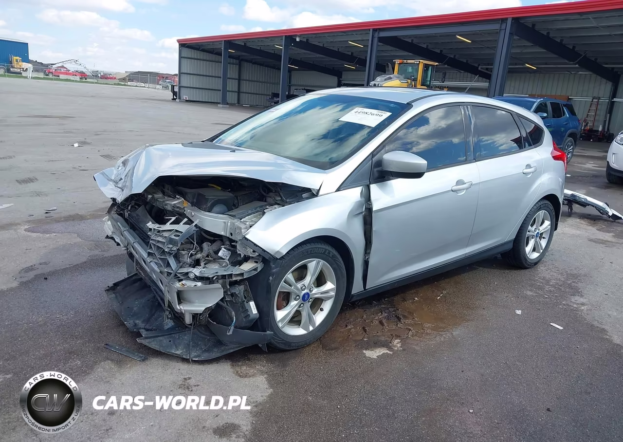 2012 Ford Focus Se VIN:1FAHP3K28CL273663 - 2