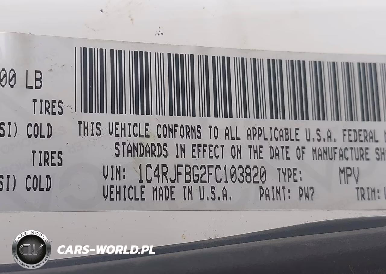2015 Jeep Grand Cherokee Limited VIN:1C4RJFBG2FC103820 - 9