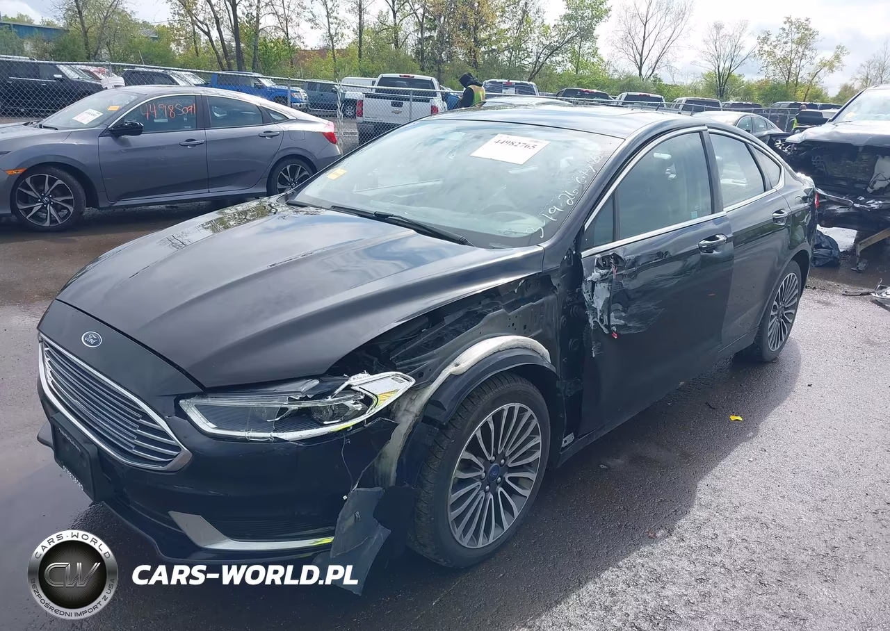 2018 Ford Fusion Se VIN:3FA6P0HD3JR135784 - 2