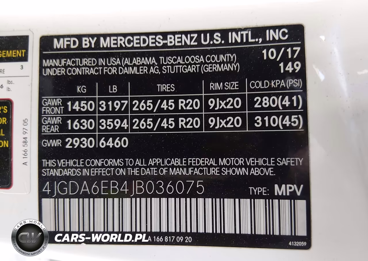 2018 Mercedes-Benz Amg Gle 43 4Matic VIN:4JGDA6EB4JB036075 - 9