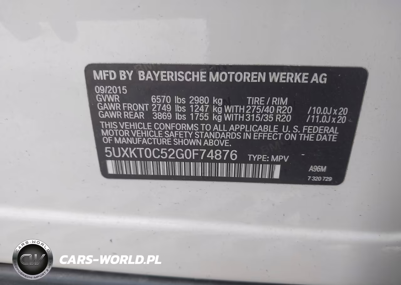 2016 BMW X5 Edrive xDrive40E VIN:5UXKT0C52G0F74876 - 9