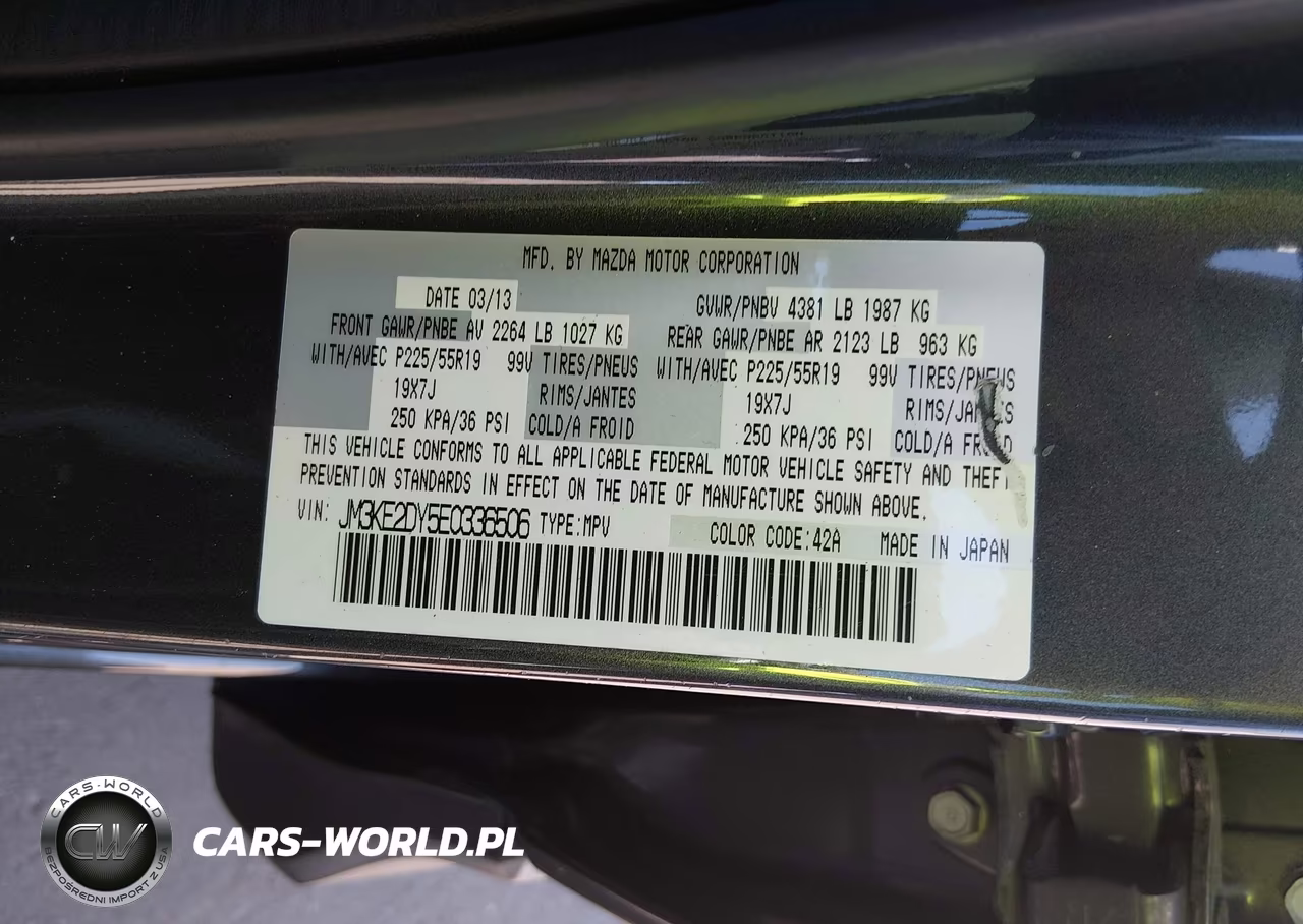 2014 Mazda Cx-5 Grand Touring VIN:JM3KE2DY5E0336506 - 9
