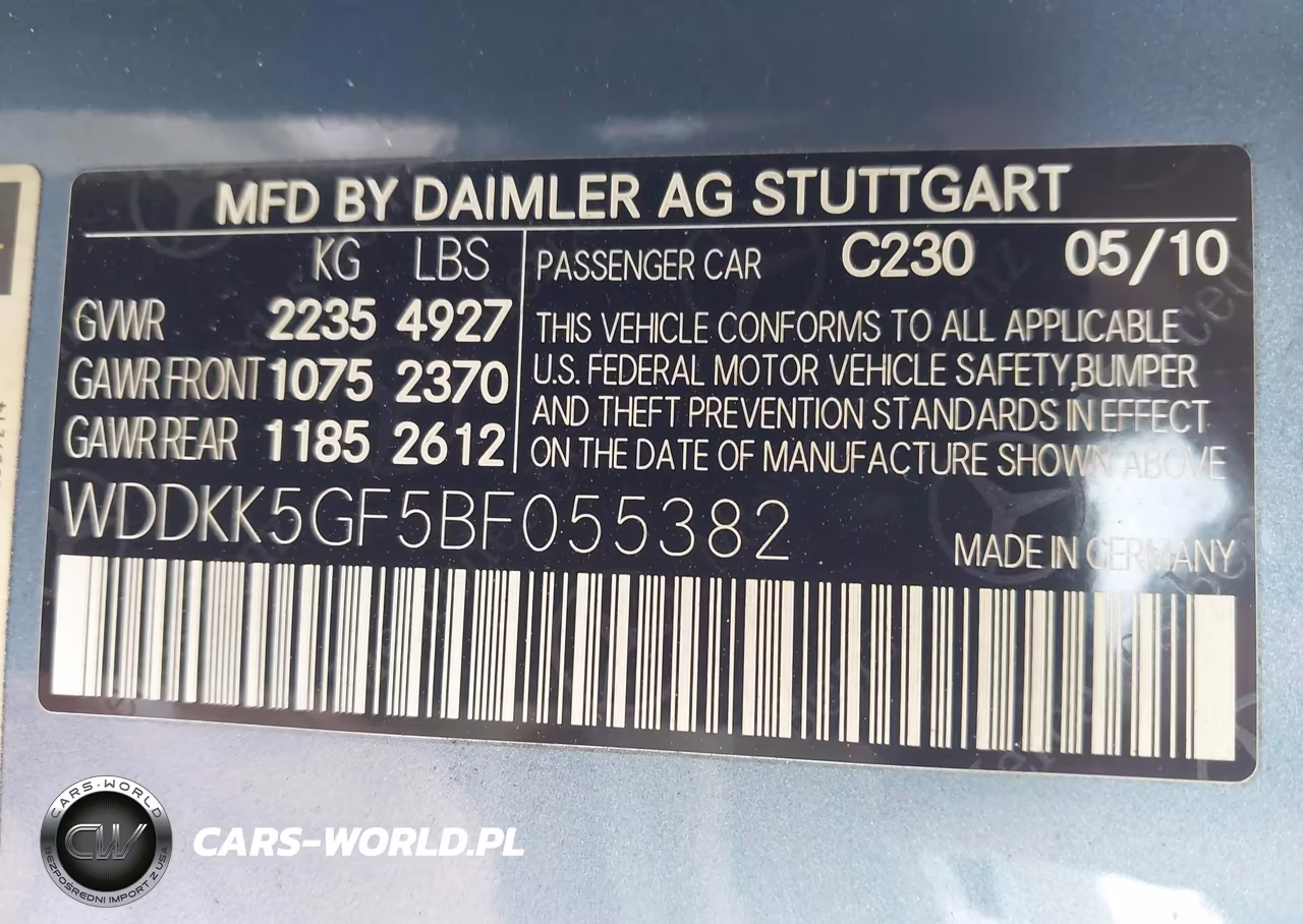 2011 Mercedes-Benz E 350 VIN:WDDKK5GF5BF055382 - 9
