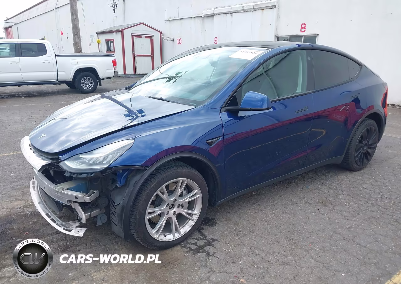2021 Tesla Model Y Long Range Dual Motor All-Wheel Drive VIN:5YJYGDEE7MF160510 - 2
