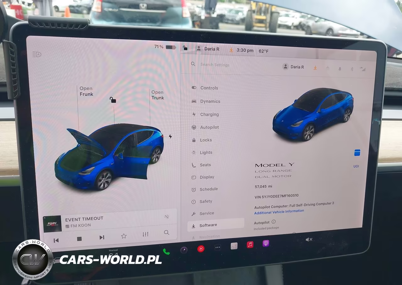2021 Tesla Model Y Long Range Dual Motor All-Wheel Drive VIN:5YJYGDEE7MF160510 - 7