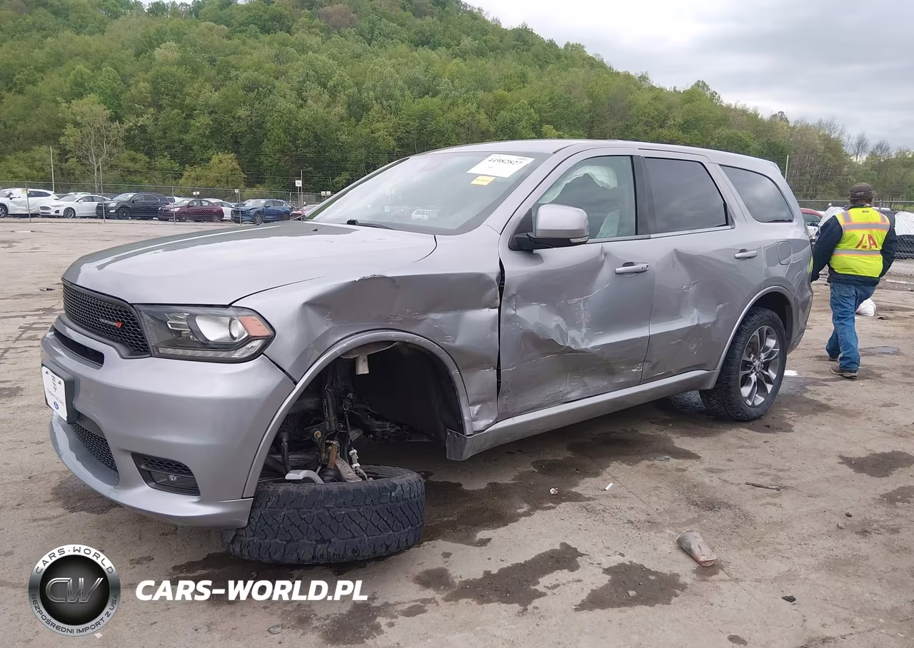 2019 Dodge Durango Gt Plus Awd VIN:1C4RDJDG7KC744012 - 2