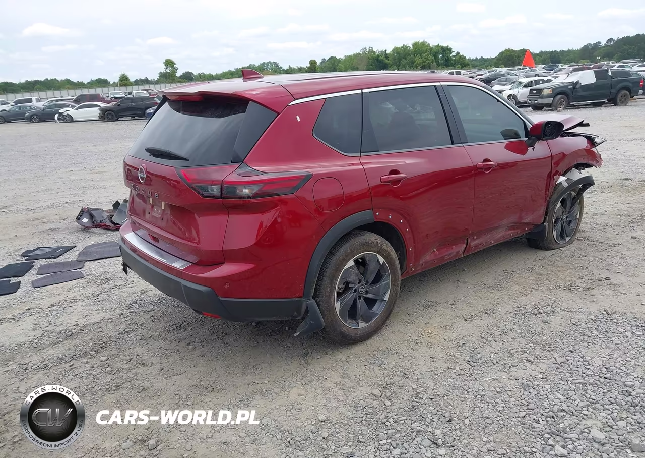 2025 Nissan Rogue Sv Fwd VIN:5N1BT3BA8SC856439 - 4